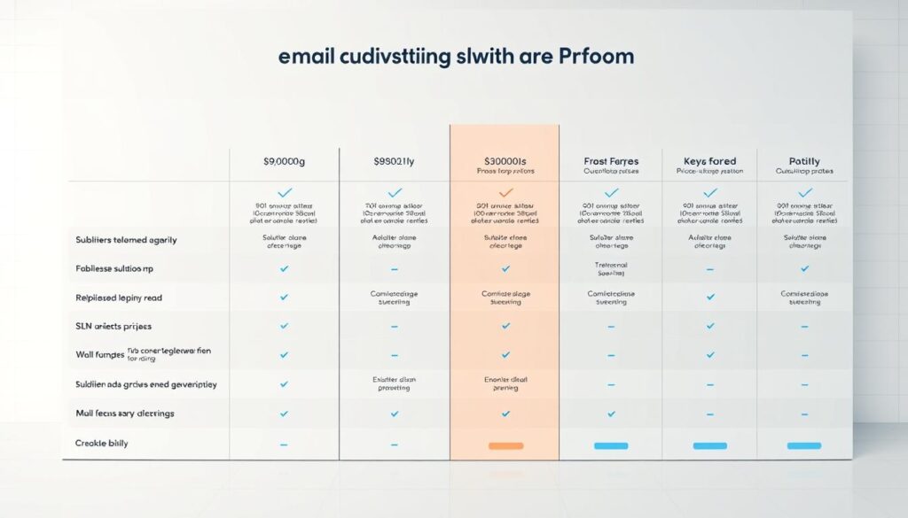 Email marketing platforms price comparison